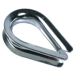 Коуш DIN 6899, 10 мм, оцинк(4-304495-10)